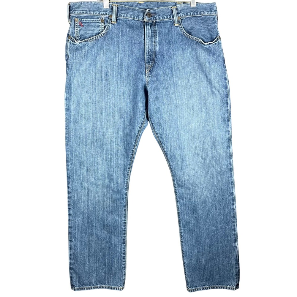 Polo Ralph Lauren Jeans Mens‎ 38x30 Blue Authentic Dungarees Straight Leg